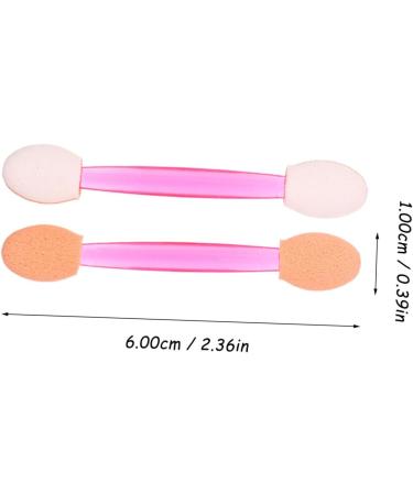 MAGICLULU 80pcs Brush Makeup Sponges Eyeshadow Disposable Cosmetic Sponge Head Heads Dual Shadow - Buy Online on SooperMarket.com