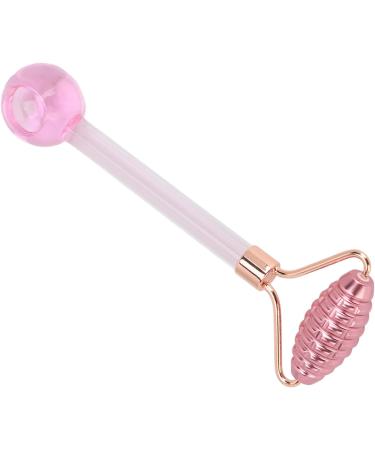 2 in 1 Ice Globes Roller - Stainless Steel Hot Cold Compress for Pore Shrinking & Facial Treatment | International Shipping - Buy Online on SooperMarket.com