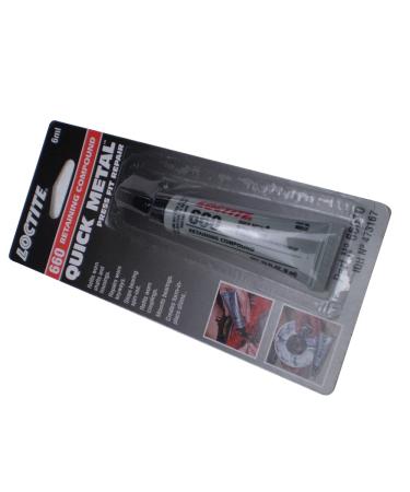 660 Quick Metal Retaining Compound Press Fit Repair - 6 ml | Strong & Fast-Acting Adhesive - Buy Online on SooperMarket.com