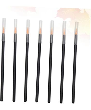MUSISALY 100pcs Cosmetics Brush Fine Eyeliner Brush Small Eyeliner Brush Lip Makeup Brushes Orange - Buy Online on SooperMarket.com