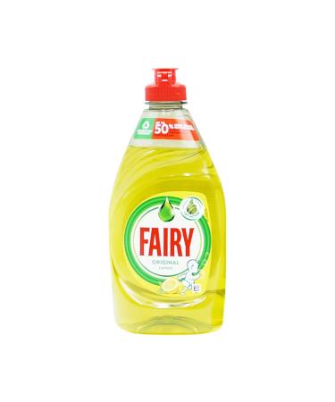 Fairy Lemon Washing Up Liquid with LiftAction | Dishes Grease Cleaner | 320ml | (Pack of 3) 320.00 ml (Pack of 3)