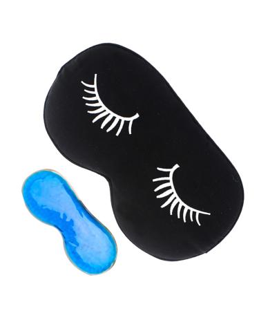 Mikinona Silk Eye Sleeping Mask Eye Sleep Mask for Women Eye Mask Sleep Eye Covers for Sleeping Sleep Mask Silk Sleep Masks Silk Eye Mask for Sleeping Eye Masks for Sleeping Sleep Eye Mask