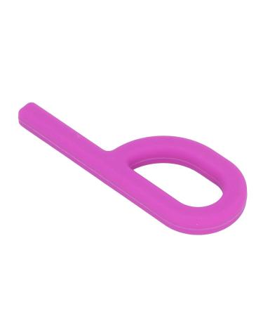 P-Shaped Sensory Toy for Oral Muscle Rehabilitation | Purple Oral Motor Skills Development & Language Correction - Buy Online on SooperMarket.com