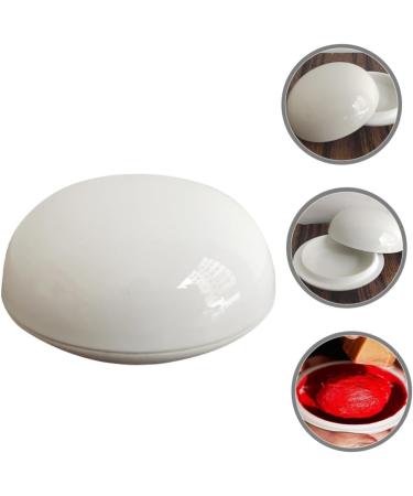 Uonlytech Cosmetic Containers Cream Container Ceramic Jar with Lid Lip Balm Containers Mini Containers Makeup Container Lotion Container Jar Sample Travel White Make up Ceramics - Buy Online on SooperMarket.com