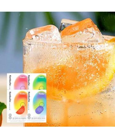 ZEESOON Sugar-Free Kombucha Powder - Instant Fermented Prebiotics & Probiotics from Korea | 17 kcal Lemon Earl Grey Tea - 10 Sticks - Buy Online on SooperMarket.com