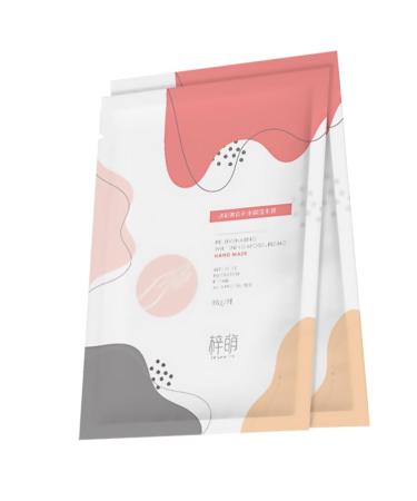 Healeved 2 Pairs Moisturizing Cover Exfoliating Treatment Dry Moisturizer Care Socks Moisturizing Gloves Remover Socks Cat Paw Spa Non-Woven Fabric White