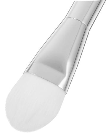 FOMIYES Double-headed Facial Treatment Brush Facial Mask Brush Skin Care Tool Facial Mask Applicator Facial Mud Mask Brush Mask Spoon Women Mud Mask Brush Mud Mask Applicator Cream Spoon 13.70X2.50X1.50CM Silver - Buy Online on SooperMarket.com