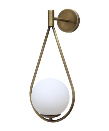 Bamyum wall lamp inside vintage metal ravenna wall lamp glass E27 wall lamp inside bedroom wall lamp inside vintage decoration living room wall lamp glass kitchen lamp modern globe wall decoration retro gold