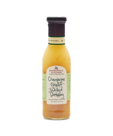 Stonewall Kitchen Champagne Shallot Walnut Dressing, 11 Ounces