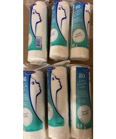 Cosmetics Cotton Pads 480 Units. Basic Cotton Rounds Nail Polish and Makeup Remover Pads.100% Pure Natural Cotton 6 Bag of 80 Unites - Buy Online on SooperMarket.com