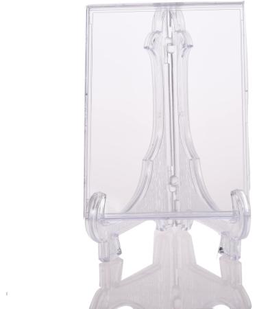 Qesonoo Top Loader Card Sleeves 10 Pack - Clear Acrylic Protectors for Trading Cards with 2 Display Stands - Baseball Sports Card Holder Case - White - Buy Online on SooperMarket.com