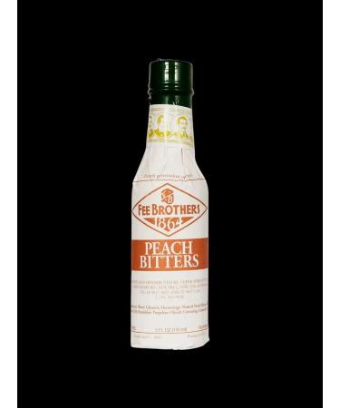 Buy Fee Brothers Peach Bitters 150 ml | Fresh & Fruity Aroma | Enhance Cocktails with Sophisticated Peach Flavor - International Shipping Available - Buy Online on SooperMarket.com