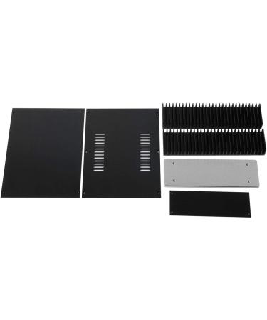 Amplifier Enclosure WA92 Black Aluminum Alloy Amplifier Case Enclosure Chassis Box for TV Video Audio Parts - Buy Online on SooperMarket.com