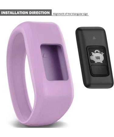iBREK for Garmin Vivofit jr/jr 2/3 Bands  Silicon Stretchy Replacement Watch Bands for Kids Boys Girls Small Large(No Tracker) (3 Pack: Transparent Pink&Teal&Lavender  Small) 3 Pack: Transparent Pink&Teal&Lavender Small - Buy Online on SooperMarket.com