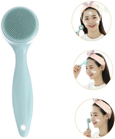 Shop 3 Sets Cleansing Brush & Pore Scrubber | Silicone Facial Scrubbers for Deep Cleaning | Best Face Massager Tool - Buy Online on SooperMarket.com