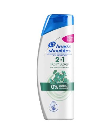Head & Shoulders 2-In-1 Itchy Scalp Shampoo 450ml Eucalyptus 450 ml (Pack of 1)