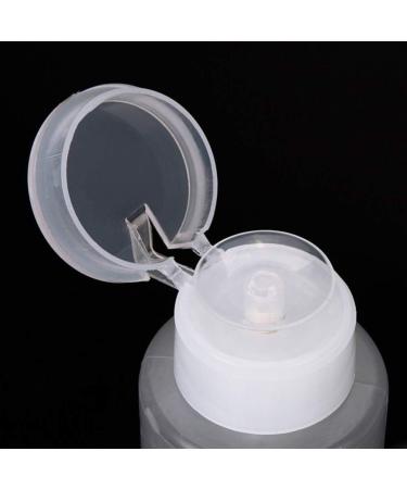 Minkissy Nail Polish Remover Bottle Pump Dispenser Bottle Squeeze Bottle Manicure Bottle Nail Stuff Tools Manicure Tools Nail Art Tool Nail Stamping Tool Clear Nail Polish or Clamshell - Buy Online on SooperMarket.com