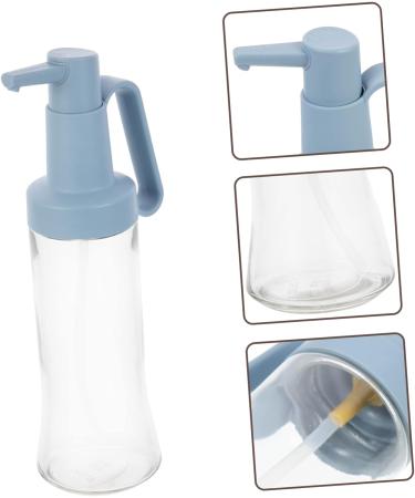 Ciieeo 4pcs Castor Silicone Container Oil Dispenser Bottle Kitchen Oil Bottle Glass Oil Storage Bottle Food Containers Olive Oil Dispenser Soda Glass Kitchen Supplies Multifunction 10.8X7.8X26.9CMx4pcs Bluex4pcs - Buy Online on SooperMarket.com