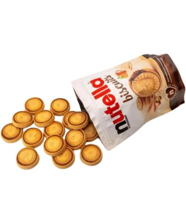 Classic Nutella Biscuits with Hazelnut and cocoa cream heart biscuits to share with those you love 304g in resealable bags (2 packs) - Buy Online on SooperMarket.com