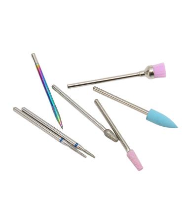 Nail Drill Bit Emery Smoothing Polish Removal Drill Bit Professional for Nail Salon