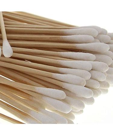 Buy 100x Large Kosmetex Cotton Swabs - 23 cm Wooden Stick with Cotton Head for Versatile Use | International Shipping Available - Buy Online on SooperMarket.com