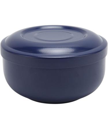 Tmishion Men's Shaving Soap Bowl - Dark Blue Wide-Necked Plastic Foam Cup for Cream Shaving & Grooming Essentials - Buy Online on SooperMarket.com