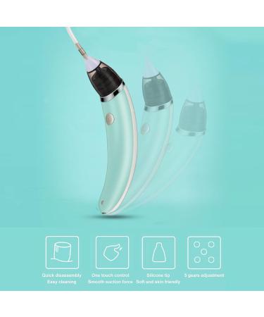 Electric Nose Suction USB with Gentle 5 Gear Silicone Tip, Automatic Earwax Cleaner for Baby - Buy Online on SooperMarket.com