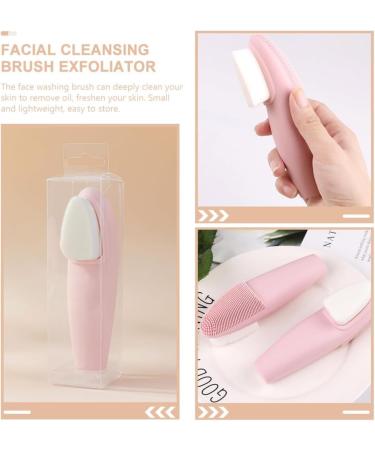 FOMIYES Face Cleaning Brush Face Cleaner Brush Facial Cleaning Brush Soft Bristle Cleaning Brush Face Scrubber Facial Scrubber Face Wash Brush Face Brush Manual Cleansing Brush Miss - Buy Online on SooperMarket.com