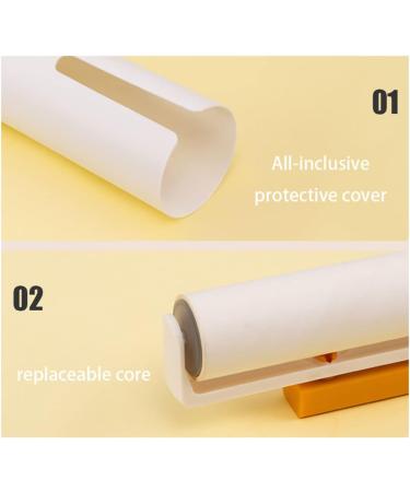 16cm Large Surface Lint Roller - Extendable Handle 60 Sheets Fur Removal Tool for Home & Travel (Yellow - Buy Online on SooperMarket.com