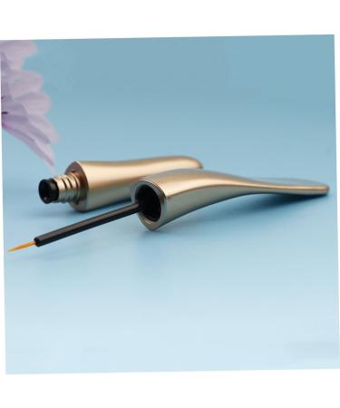HAPINARY 6pcs Eyeliner Empty Tube Gold Lip Gloss Mascara Wands Mascara Tubes Makeup Dispenser Bottle DIY Abs - Buy Online on SooperMarket.com