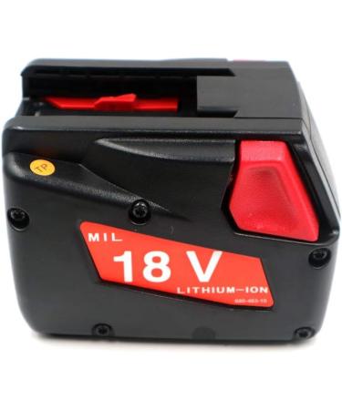 2000mAh MIL18V Lithium-Ion Battery for Milwaukee 18V Tools | Rechargeable Replacement 48-11-1830 4932352002 4932399512 - Buy Online on SooperMarket.com