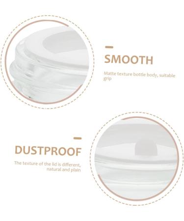 Mikinona Pen Wash Cup Nail Remover Bottle Crystal Nail Art Dappen Bowl Nail Art Dappen Cup Makeup Container Glass Containers Glass Craft Nail Art Cleaning Cup Tool Wood Frosted - Buy Online on SooperMarket.com