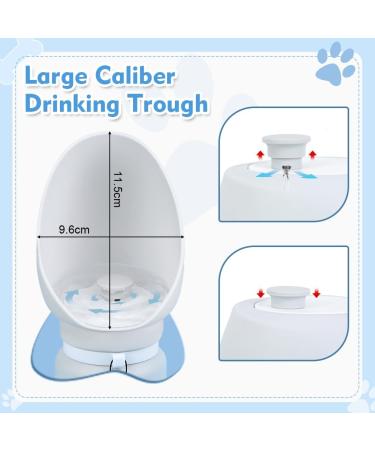 Wdmiya 550ml Portable Dog Drinking Bottle - Foldable Food-Safe Silicone Pet Water Bottle for Walks Travel & Hikes - Buy Online on SooperMarket.com