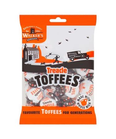 Walker's Nonsuch Treacle Toffees Dabs - Indulge in Toffee Heaven A Decadent 500g Delight for True Toffee Connoisseurs! Sold by Sweetalicious