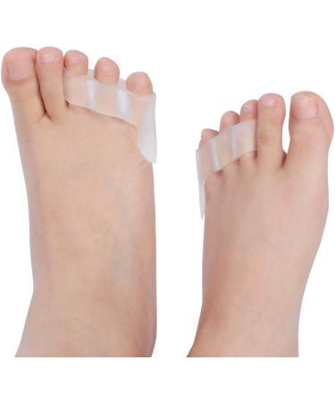 Silicone Toe Separator & Corrector | Three Hole Small Toe Protective Cover - Buy Online on SooperMarket.com