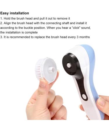 POFET 5 in 1 Electric Exfoliator Spinning Cleanser Device Waterproof Face Gentle Exfoliating Scrubbing Skin Care - Buy Online on SooperMarket.com