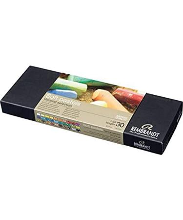 Rembrandt Soft Pastels Basic 30 Half Stick Set 300C30.5