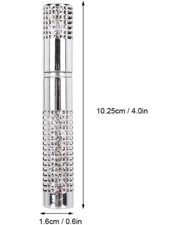 Verdant Touch Perfume Bottle 5ml Empty Perfume Spray Bottle Refillable Essential Oil Travel Atomizer Silver Metal Perfume Dispenser - Buy Online on SooperMarket.com