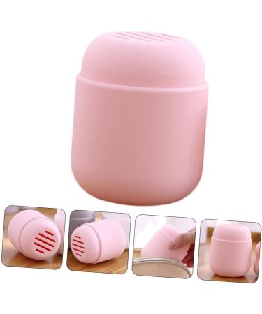 HAPINARY Powder Puff Storage Box Pink Make up Silica Gel - Buy Online on SooperMarket.com