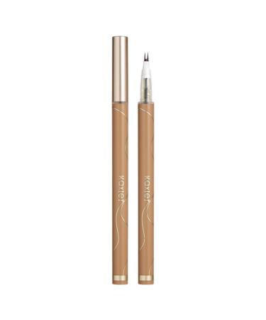 Double Tip Lower Eyelash Pencil Double Tip Waterproof Liquid Eyeliner Pen Super Slim Eye Liner Lower Lid Eyeliner Pencil Waterproof Anti-smudge Two-claw Bottom Lashes Pencil (103)