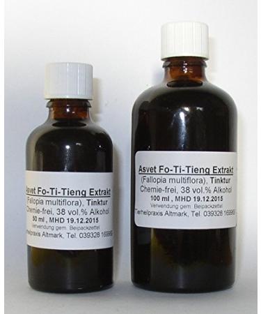 Asvet 100ml Fo-Ti-Tieng drops tincture extract