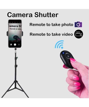 Bluetooth Remote & Page Turner Control for Cellphones/Tablets - Scroll Tiktok Videos, Play/Pause Functions - Andriod 8.0+ and iOS 6.0+ Compatible - Buy Online on SooperMarket.com