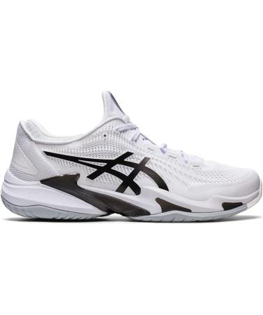 ASICS Men's Court FlyteFoam 3 Tennis Shoes - Size 10.5 White/Black - Buy Online on SooperMarket.com
