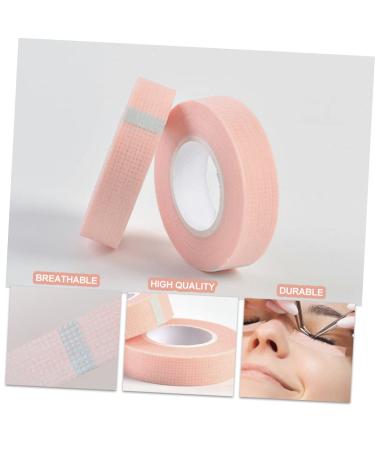 Ipetboom Adhesive Fabric Lash Tape - 7 Rolls Non-Woven Eyelash Extension Tapes 5.1x1.2cm Pink | International Shipping Available - Buy Online on SooperMarket.com