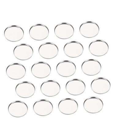 WOFASHPURET Women Supplies 50pcs Eye Shadow Disk Makeup Containers Travel Makeup Tin Empty Eyeshadow Plates Highlighter Miss