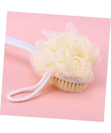 2pcs Healeved Back Scrubber Brushes with Handle - Soft Body Loofah for Shower Massage - Buy Online on SooperMarket.com