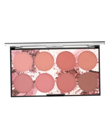 Blush Palette Makeup Blush Cream Palette Face Powder Blusher with 8 Blush 42G
