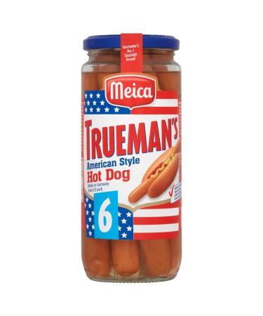 MASMeica Trueman's 6 American Style Hot Dog 540g-Food