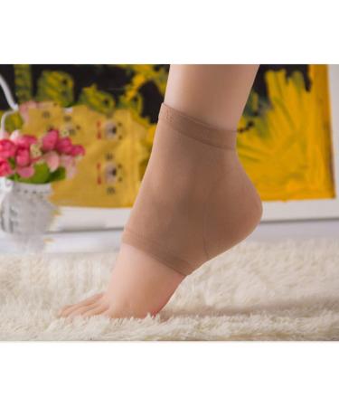 Milists Gel-Dersen Steering Sleeves - Silicone Heel Gel Protectors for Cracked Heels Moisturizing Heel Sleeve & Spa Insole Repair - Buy Online on SooperMarket.com