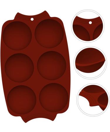 IMIKEYA 1pc Silicone Cake Mold Silicone Cupcake Round Baking Pan Cheesecake Pan Cheesecake Cupcakes Silicone Chocolate Mold Hot Chocolate Mould Household Food Grade Silicone Baking Tools - Buy Online on SooperMarket.com